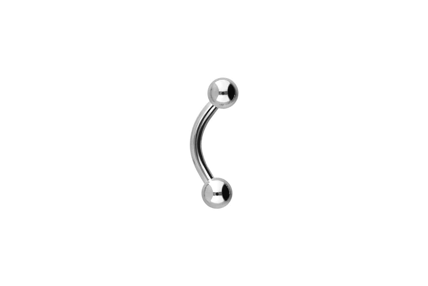 Titan Piercing Banane mit Innengewinde